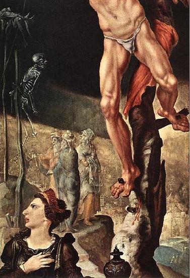 Maarten van Heemskerck Crucifixion oil painting picture